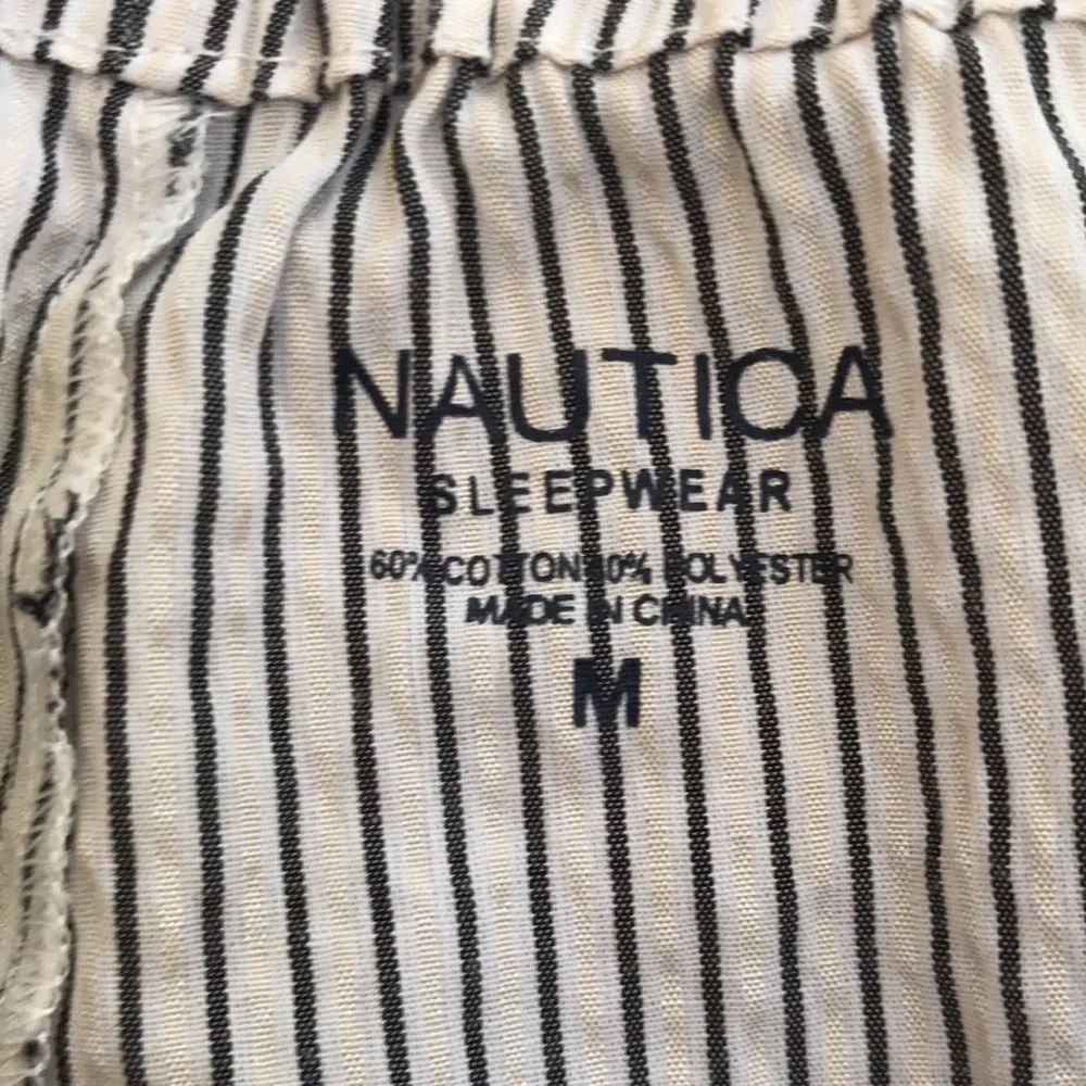 NAUTICA sleepwear size M striped pajama bottom
